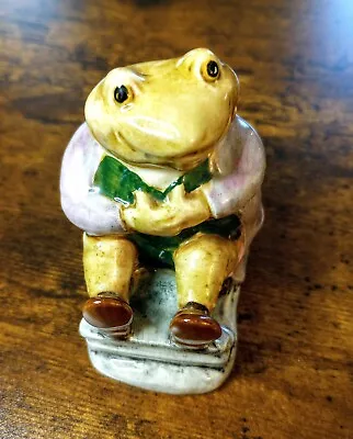 Beatrix Potter  Mr. Jackson  Porcelain Toad Beswick England Figurine VGC! • $24.99