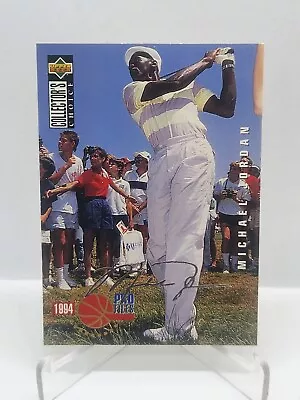 1994-95 Collectors Choice ProFiles #204 Michael Jordan Silver Signature • $0.99