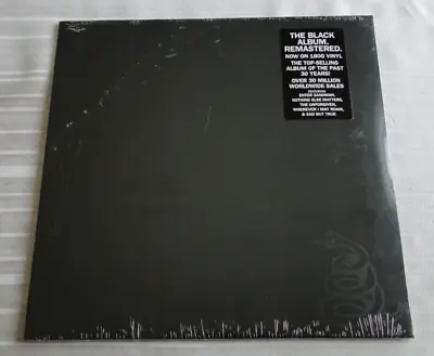 Metallica The Black Album Remastered 2-LP Set  New Sealed Vinyl Album 2020    L2 • $40