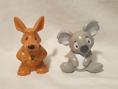 Fisher Price Little People Animal 2 Pack Toys Australia Koala Kangaroo Bush Fun • $20.99