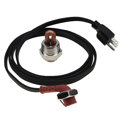 Engine Block Heater With Cord For Yanmar 3T72HLE 4TN82E 4TNE98 YYDXL4.4 1 D4T • $38.50