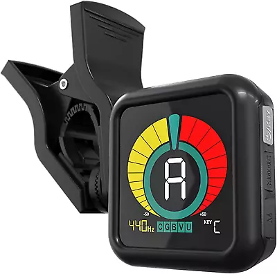 KLIQ UberTuner - Professional Clip-On Tuner For All Instruments (multi-key Modes • $31.25