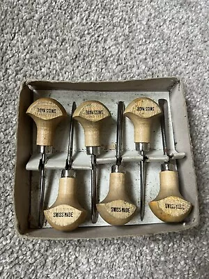 Pfeil Carving Tools Set Lino & Wood Cutting Tools For Print Making Swiss Made • £36