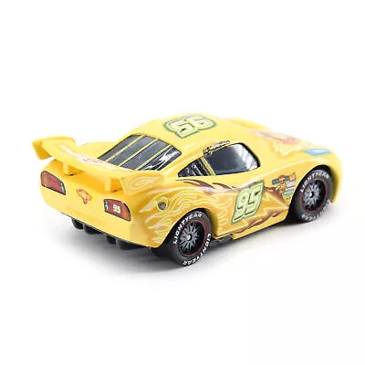 Toy Car Disney Pixar Cars Lot No.95 Lighting McQueen 1:55 Diecast Model Car New • $14.58