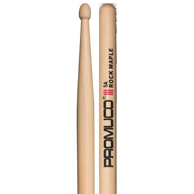 ProMuco 18025 Rock Maple 5A Wood Tip Drumsticks  • $14.95