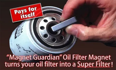 MAGNET-GUARDIAN  Internal  Oil Filter Magnets (Pack Of 10) For Spin-On Filters • $16.95