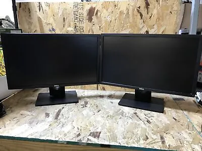 Lot Of 2 Dell E2316Hf 23 Inch LED LCD Monitor 16:9 5 Ms 1920 X 1080 @60HZ • $109.99