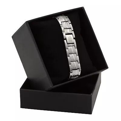 Gorgeous Titanium Magnetic Bracelet Men Balance Energy Power Christmas Gift Him • $28.01