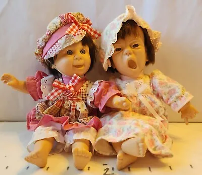 Vintage Gi-Go My Pals Expressions Dolls 11  Dolly Babies Lot Of 2 • $16.99