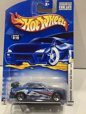 Hot Wheels Nissan Skyline GTR R32 [GODZILLA] [BLUE] FIRST EDITIONS VHTF • $48