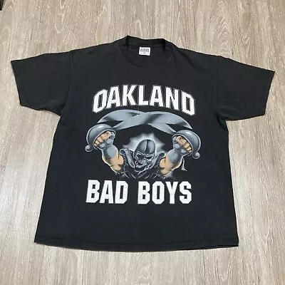 Raiders Shirt XL Vintage 90s 00s Oakland Vegas LA NFL Football Game-day Y2k Tee • $29.98