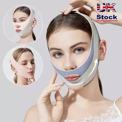 Adjustable Lifting Tightening Mask Breathable Chin Up Mask  Woman • £4.88