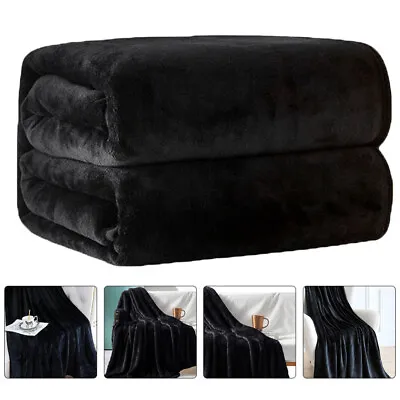 Furry Bed Throws Coral Blanket Throw Plush Throw Blanket Yoga Blanket • £26.82