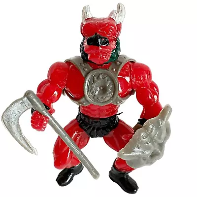 Galaxy Warriors Red Dragon Warrior Figure Bootleg Mexico Toy Figure MOTU • $18