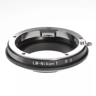 Leica M LM Lens Transfer To Nikon 1 Mount Adapter J1 J2 J3 J4 J5 S1 S2 V1 V2 V3  • $11.68