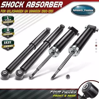 4pcs Front & Rear Left Right Shock Absorber For Volkswagen VW Vanagon 1980-1991 • $88.99