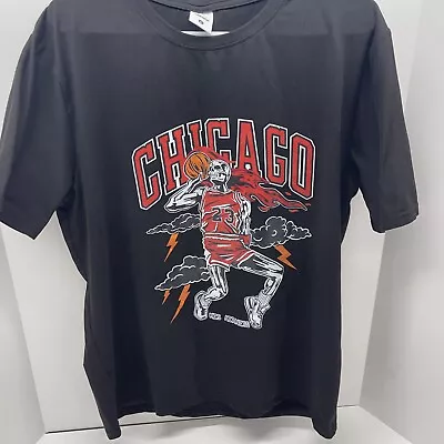 Chicago Bulls Michael Jordan “His Airness” T-shirt # 23 Adult Size L • $16.99