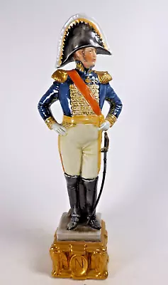 £90 • Buy Capodimonte Figure Of French Military Officer Soldier By Bruno Merli - Italian