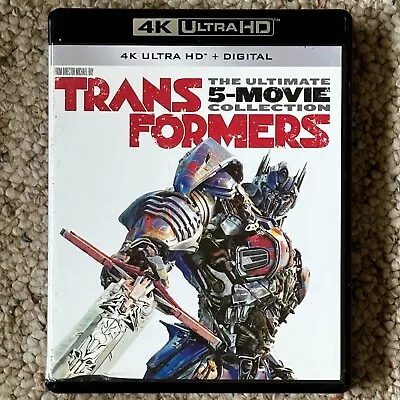 Transformers: The Ultimate 5-Movie Collection 4K UHD Blu-ray (Bluray) 10 Discs • $34.99