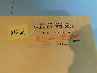 ^ Wood Ship Kit Model Shipways Willie Bennett No Manual *BB • $20