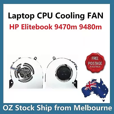 Genuine CPU Cooling Fan For HP Elitebook Folio 9470m 9480m 702859-001 • $20
