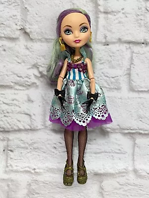 Monster High Doll Ever After High MADELINE HATTER Mad Hat-tatstic Tea Dress • $24