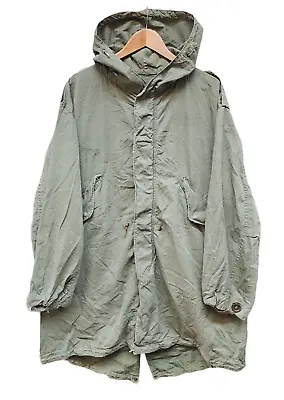 Genuine US Army Korean War Vintage 50s Retro M51 Fishtail Parka Jacket Shell #7 • £149.95