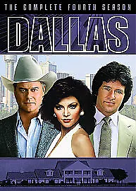 Dallas - The Complete Fourth Season DVD New & Sealed Find Out Who Shot JR!!! • £19.99