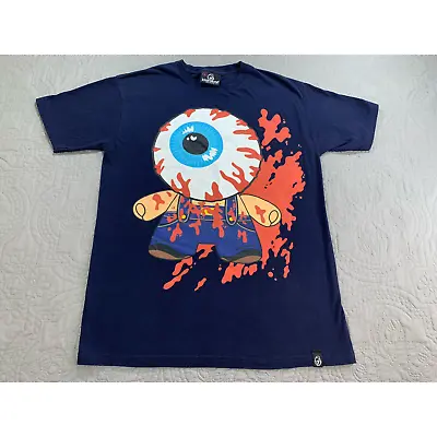 KidRobot Shirt Black Eyeball Mens Medium Gore Bloody Mishka MNWKA Streetwear • $19