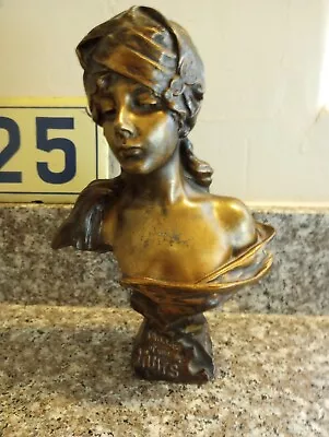 Art Nouveau Scheherazade Bust After E Villanis Mille Et Une Nuits Beautiful Art • $200