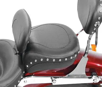 Mustang Motorcycle Recessed Rear Seat Studded For Harley FLST FXST 84-99 79114 • $252