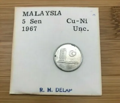 1967 5 Sen Malaysia Coin • $3