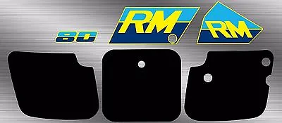 87' 1987 Suzuki RM80 6pc Graphics Decals Stickers Pegatinas RM 80 Dirtbike Moto  • $45.99