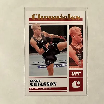 2023 Panini Chronicles UFC Macy Chiasson #57 /299 • $0.99