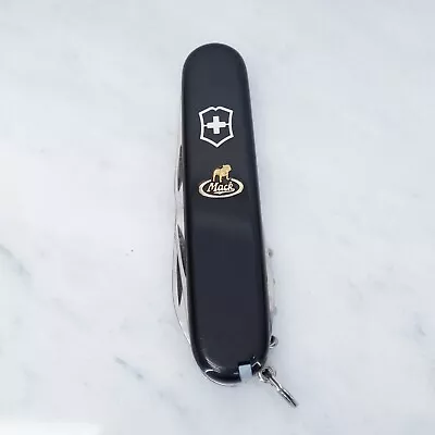 Victorinox Swiss Army Knife Mack Truck Bulldog Gold  Service Award Advertising • $155.19