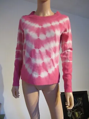 J. Crew Womens Tie Dye Cashmere Sweater Pink • $49.99