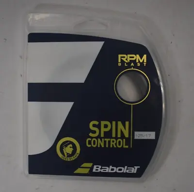 Babolat RPM Blast Spin Control Tennis String Replacement 17 Gauge 1.25 40' • $20.99