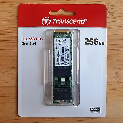 💥 Transcend 256GB M.2 SSD PCIe 110S 256G - TS256GMTE110S • £29.99