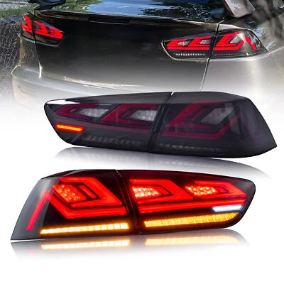 $275.49 • Buy 2Pcs LED Tail Lights For 2008-2017 Mitsubishi Lancer EVO X  W/Start-Up Animation