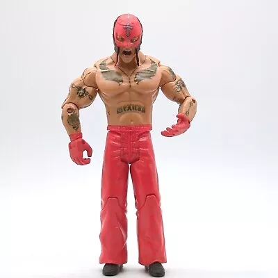 Rey Mysterio Jakks Pacific Wrestling Action Figure Red Pants 2005 Rare • $8.99
