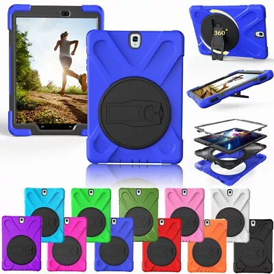 For Samsung Galaxy Tab S4 S3 S2 8  9.7 10.5 Shockproof Rotating Stand Case Cover • $32.77