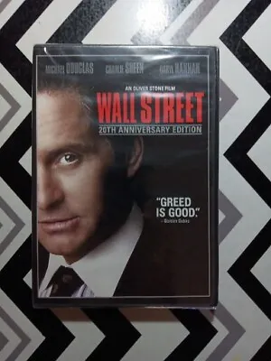 NEW SEAL Wall Street 20th Anniversary Edition DVD Michael Douglas Charlie Sheen • $3.99