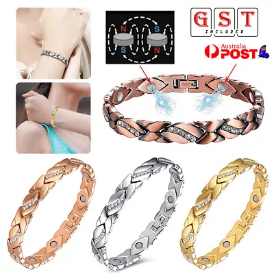 Magnetic Bracelets For Women Arthritis Pain Relief Therapy Bangle Jewelry AU • $6.89