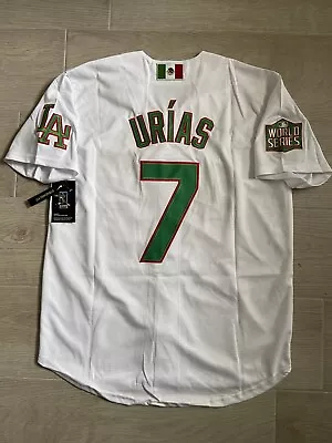 Julio Urías World Series Jersey With Patch Mexico Los Ángeles Dodgers Small • $55.99