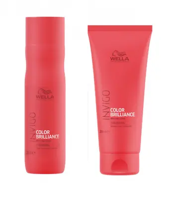 £19.60 • Buy Wella Brilliance Fine/normal Shampoo 250ml And Vibrant Color Conditioner 200ml