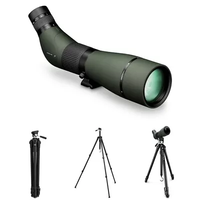 Vortex VIPER HD 20-60X85 ANGLED Spotting Scope W/ Vortex Mountain Pass Tripod • $974.99