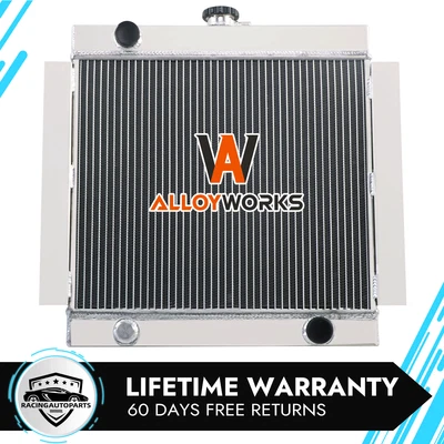 3 ROWS Aluminum Radiator For 1968-1980 1972 1974 Ford Escort Mk1 Mk2 RS2000 MT • $179