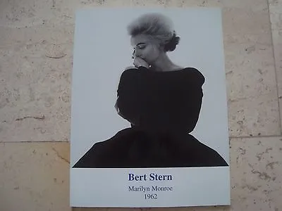 Marilyn Monroe RARE Gallery Exhibition BERT STERN Catalog Col.GLOSSY Photo Book  • $89.99