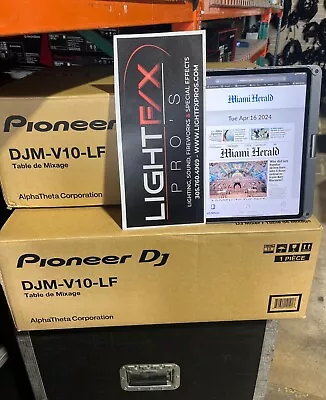 Pioneer DJM-V10-LF 6-Channel Professional DJ Mixer (Black) • $3599