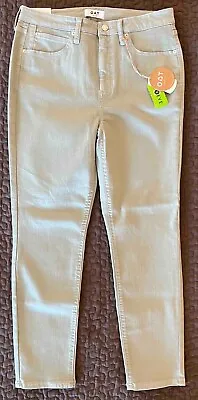 NWT OAT Mint Green High Rise Skinny Ankle Jeans. Size 31. • $20